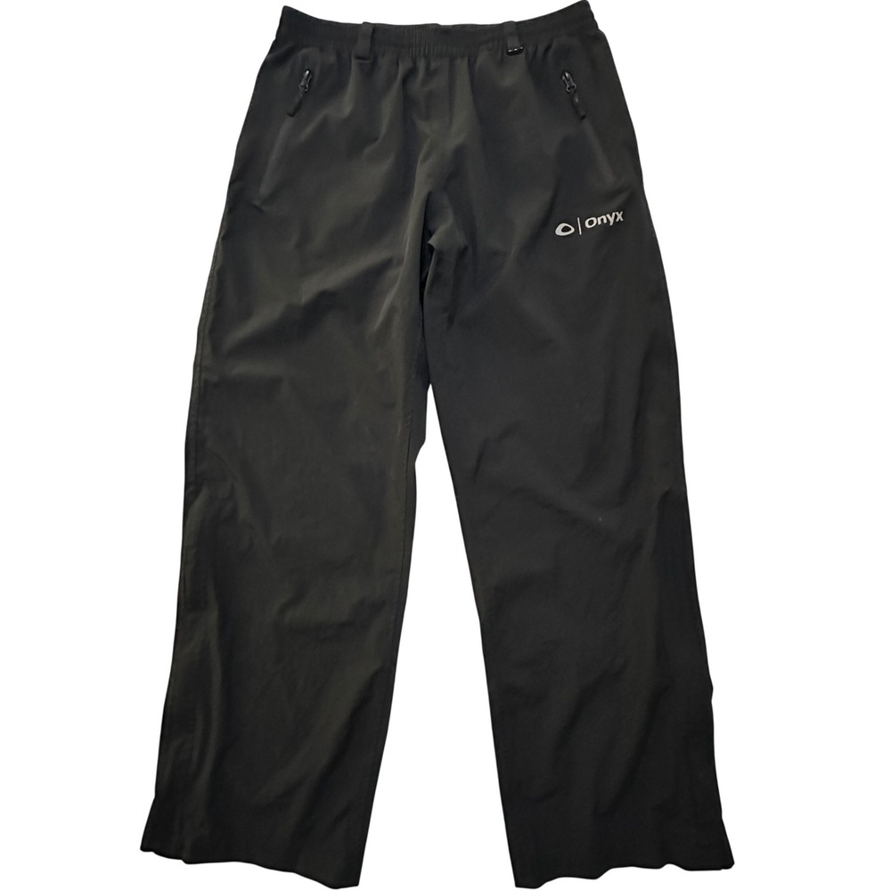 Onyx Outdoor Waterproof Rain Pants XL Laminated Golf Fishing Hiking Overpants